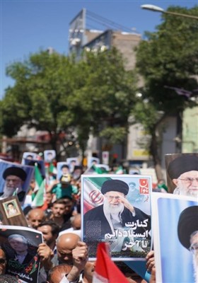 خروش بی‌نظیر و بی سابقه مردم شهیدپرور اردبیل در راهپیمایی &#171;جمعه خشم&#187;
