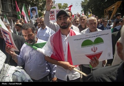 راهپیمایی جمعه خشم و نصر در کرمانشاه 