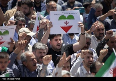 راهپیمایی جمعه خشم و نصر در کرمانشاه 