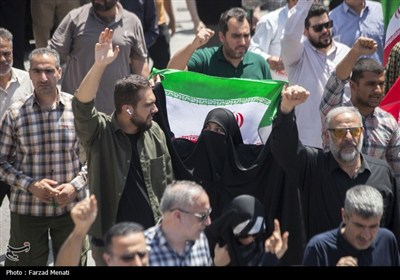 راهپیمایی جمعه خشم و نصر در کرمانشاه 