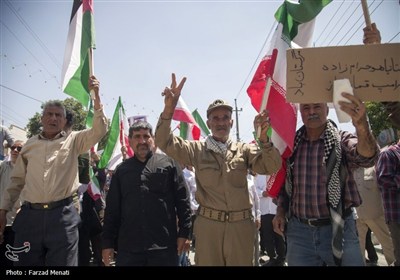 راهپیمایی جمعه خشم و نصر در کرمانشاه 