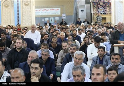 حضور بی نظیر و بی‌سابقه مردم شهیدپرور اردبیل در نماز جمعه اردبیل