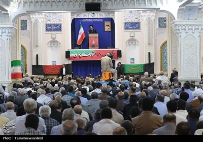 حضور بی نظیر و بی‌سابقه مردم شهیدپرور اردبیل در نماز جمعه اردبیل