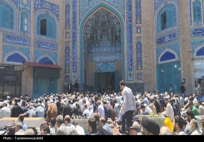 حضور بی نظیر و بی‌سابقه مردم شهیدپرور اردبیل در نماز جمعه اردبیل