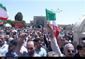 راهپیمایی خشم و نصر در قزوین