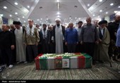 تشییع پیکر شهید حمله رژیم صهیونیستی در راهپیمائی جمعه های خشم و نصر - همدان