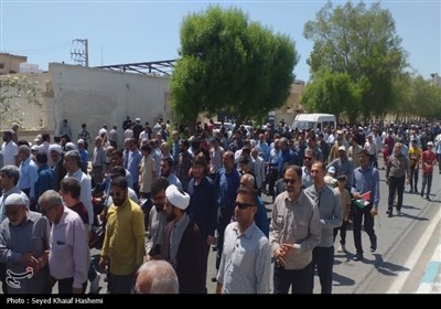 خروش کم نظیر بوشهری‌ها در محکومیت جنایات صهیونیست‌ها