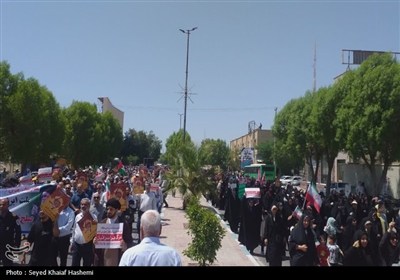 خروش کم نظیر بوشهری‌ها در محکومیت جنایات صهیونیست‌ها