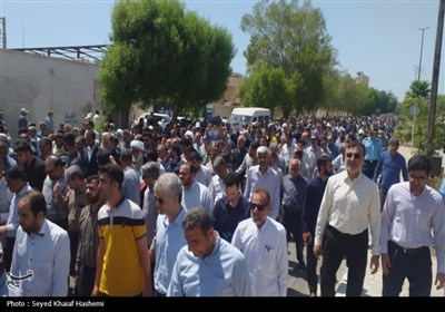 خروش کم نظیر بوشهری‌ها در محکومیت جنایات صهیونیست‌ها