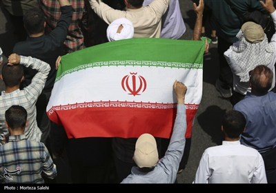 تشییع پیکر شهدای حمله رژیم صهیونیستی در راهپیمایی جمعه های خشم و نصر - اصفهان