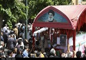 تشییع پیکر شهدای حمله رژیم صهیونیستی در راهپیمایی جمعه های خشم و نصر - اصفهان