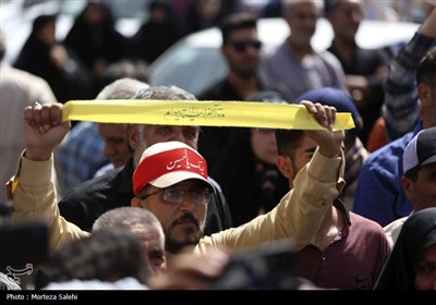 راهپیمایی باشکوه جمعه خشم و نصر در یزد