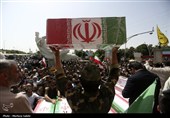 تشییع پیکر شهدای حمله رژیم صهیونیستی در راهپیمایی جمعه های خشم و نصر - اصفهان