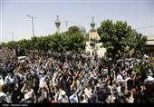 تشییع پیکر شهدای حمله رژیم صهیونیستی در راهپیمایی جمعه های خشم و نصر - اصفهان