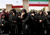 تشییع پیکر شهدای جنایت رژیم صهیونیستی در اصفهان