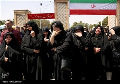 تشییع پیکر شهدای جنایت رژیم صهیونیستی در اصفهان