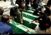 تشییع پیکر شهدای جنایت رژیم صهیونیستی در اصفهان