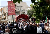 تشییع پیکر شهدای جنایت رژیم صهیونیستی در اصفهان