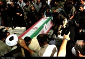 تشییع پیکر شهدای جنایت رژیم صهیونیستی در اصفهان