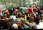 تشییع پیکر شهدای جنایت رژیم صهیونیستی در اصفهان