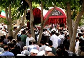 تشییع پیکر شهدای جنایت رژیم صهیونیستی در اصفهان