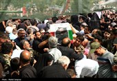 تشییع پیکر شهدای جنایت رژیم صهیونیستی در اصفهان