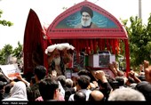 تشییع پیکر شهدای جنایت رژیم صهیونیستی در اصفهان