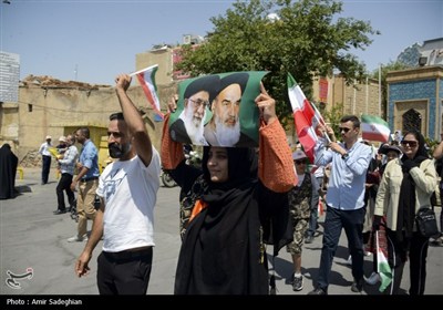 راهپیمایی جمعه های خشم و نصر- شیراز