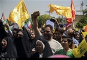 برگزاری راهپیمایی باشکوه جمعه خشم و نصر در استان همدان