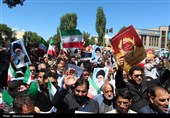 خشم گسترده مردم اردبیل از تجاوز بیشرمانه رژیم صهیونیستی به ایران