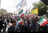 حضور باشکوه مردم بهاباد در راهپیمایی جمعه خشم و نصر
