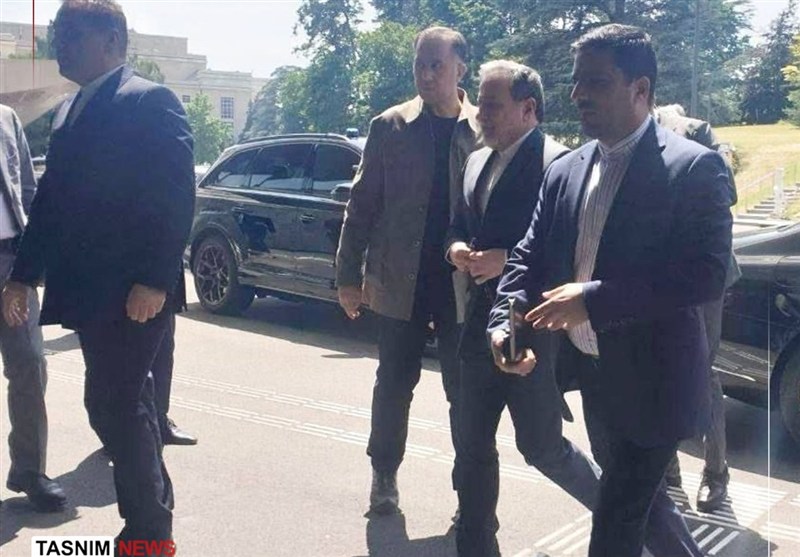بدء محادثات عراقجی مع وزراء خارجیة الترویکا الأوروبیة وکالاس فی جنیف