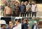 بازدید مدیرعامل مس از واحدهای تولیدی مجتمع مس شهربابک