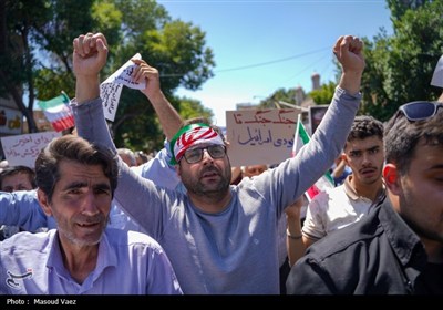 راهپیمایی جمعه خشم و نصر در کرمانشاه 