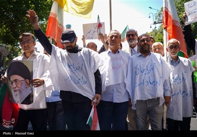 راهپیمایی جمعه خشم و نصر در کرمانشاه 