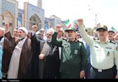 حضور حماسی کرمانیها در جمعه خشم و نصر+تصویر