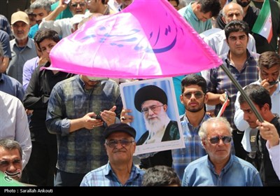 راهپیمایی جمعه خشم و نصر در کرمان