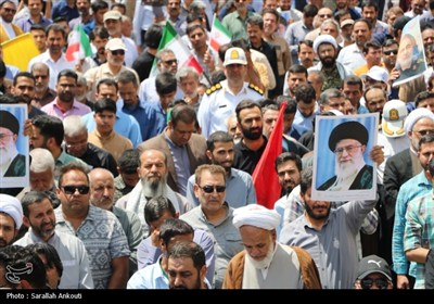 راهپیمایی جمعه خشم و نصر در کرمان