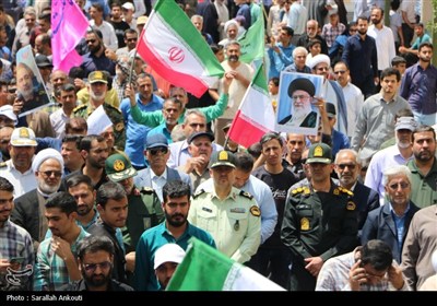 راهپیمایی جمعه خشم و نصر در کرمان