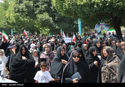 راهپیمایی جمعه خشم و نصر در کرمان