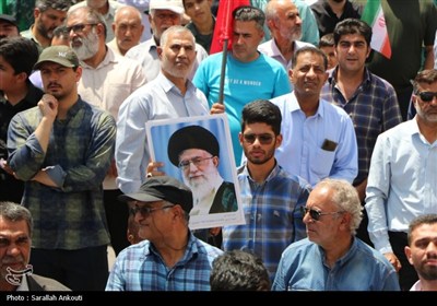 راهپیمایی جمعه خشم و نصر در کرمان