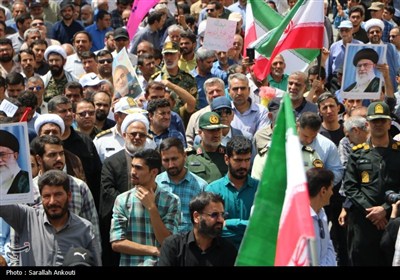 راهپیمایی جمعه خشم و نصر در کرمان