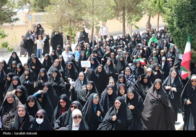 راهپیمایی جمعه خشم و نصر در کرمان
