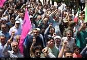 راهپیمایی جمعه خشم و نصر در کرمان