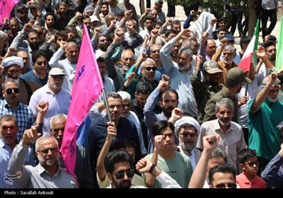 راهپیمایی جمعه خشم و نصر در کرمان