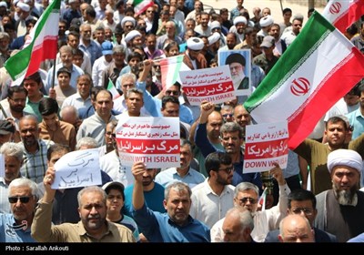 راهپیمایی جمعه خشم و نصر در کرمان