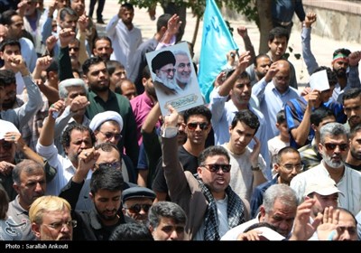 راهپیمایی جمعه خشم و نصر در کرمان