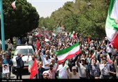 انزجار مردم دهدشت از جنایات اسرائیل و آمریکا