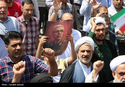راهپیمایی جمعه خشم و نصر در کرمان