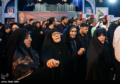تشییع پیکر شهدای حمله رژیم صهیونیستی در بهشت زهرا